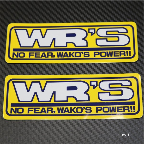 WR'SロゴステッカーSET 大2枚組