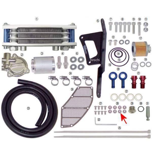 フランジナット M4 SUS セレート付 (10個入り)