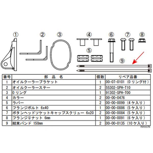 タイラップ150mm ブラック (10本)