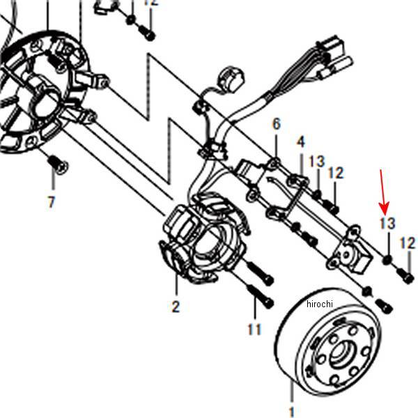 スプリングワッシャ 5mm ユニクロ (10個入り)