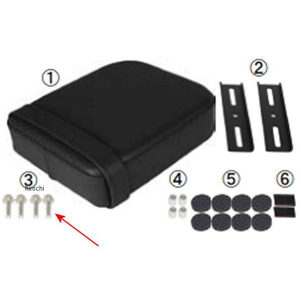 フランジ6角ボルト 6×25 (2個入り)