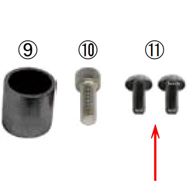 フランジボタンヘッドソケットスクリュー 6X15 3個入り
