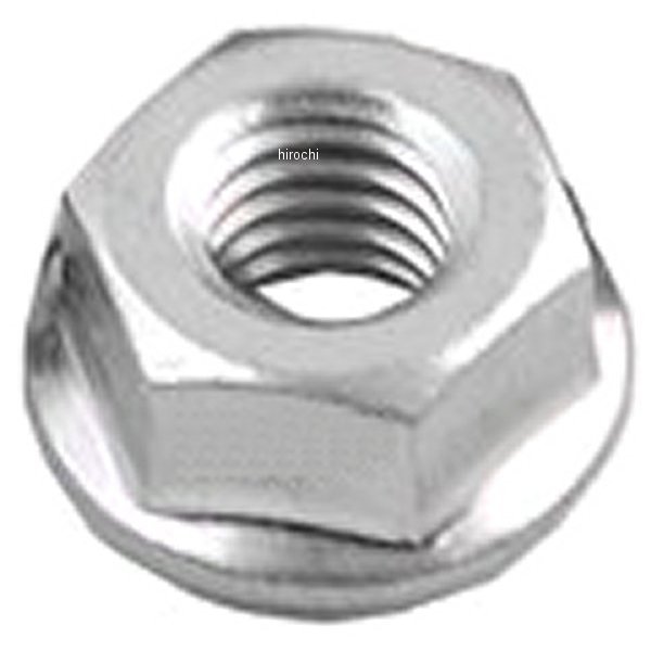 フランジナット M6 SUS セレート無 (4個入り)