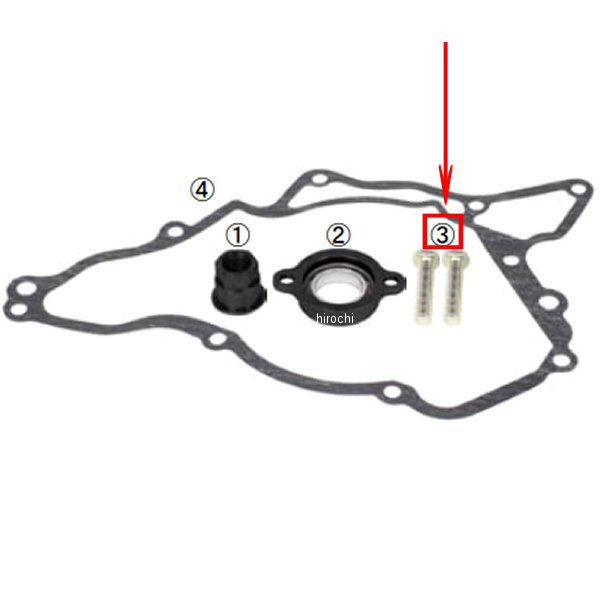 十字穴付ナベ小ネジ 6X28 5個入り