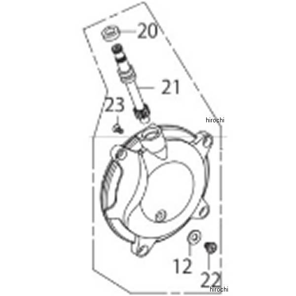 クラッチカバーコンプリート グロム