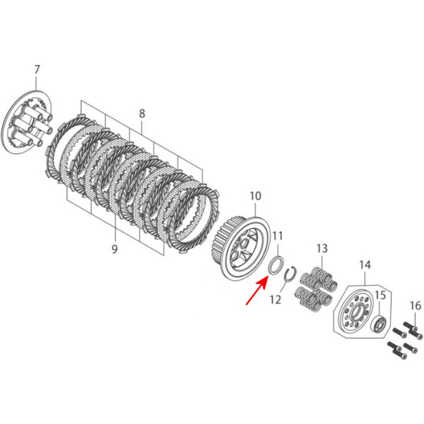 スペーサー スタンダードクラッチ タイプR