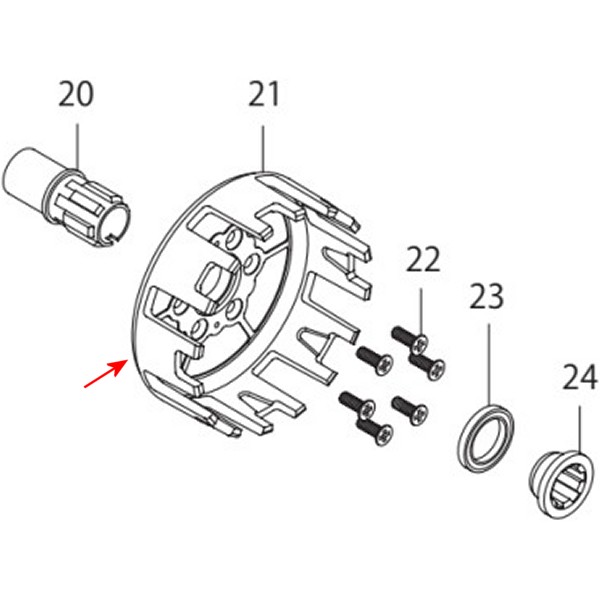 クラッチアウター GROM (SPLクラッチ)