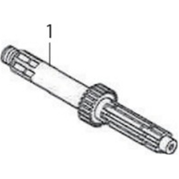 メインシャフト15T GROM/MSX