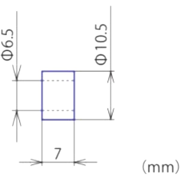 カラー 6.5X10.5X7