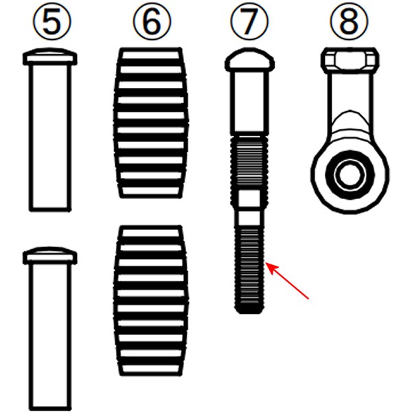 43531-GEF-T00  プッシュロッド