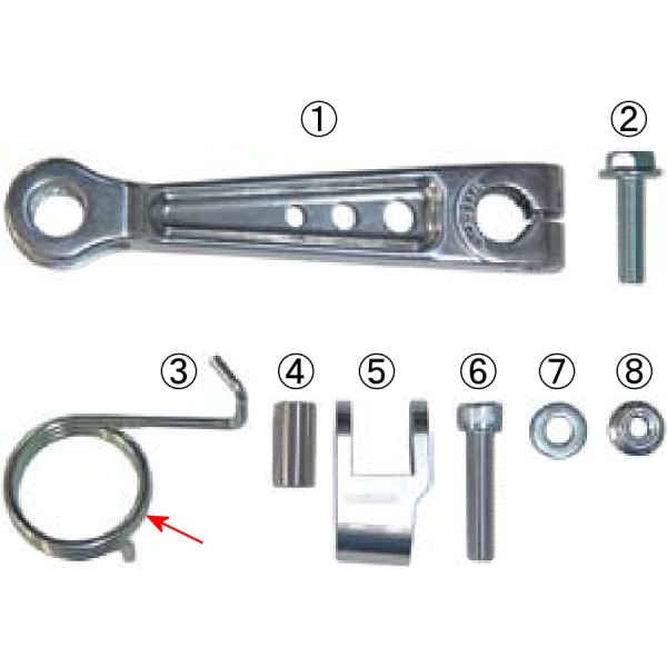 リターンスプリング カブ50