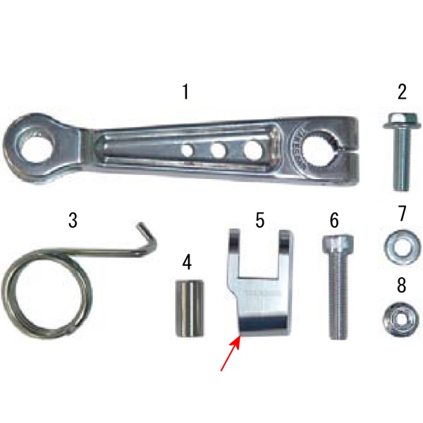 ブレーキケーブルアダプター CD90、CD50