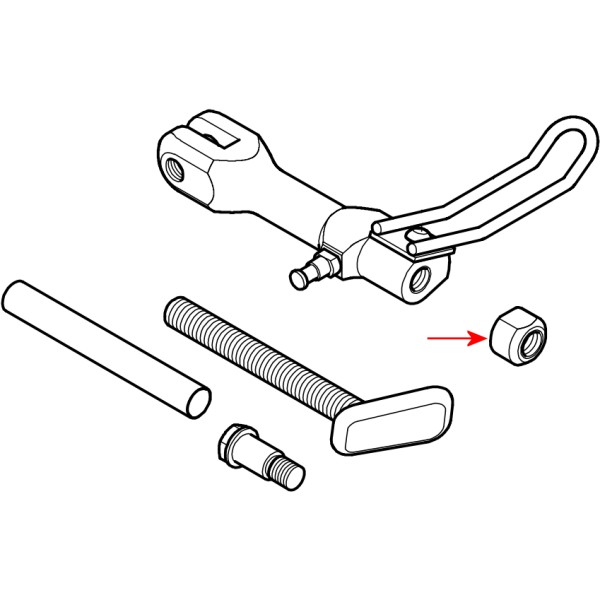 サイドスタンドナット