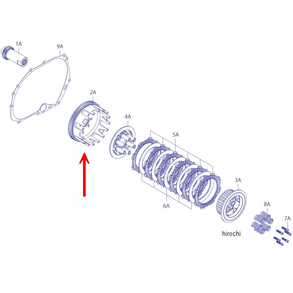 クラッチアウターCOMP