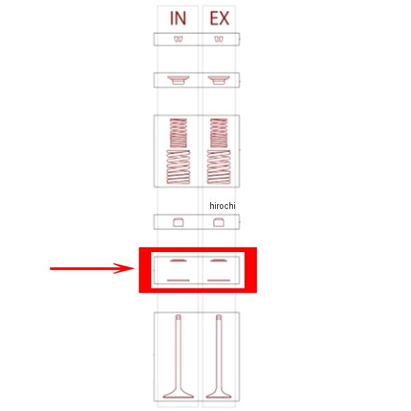 バルブスプリングシートセット