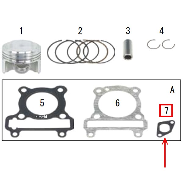 テンショナーケースガスケット