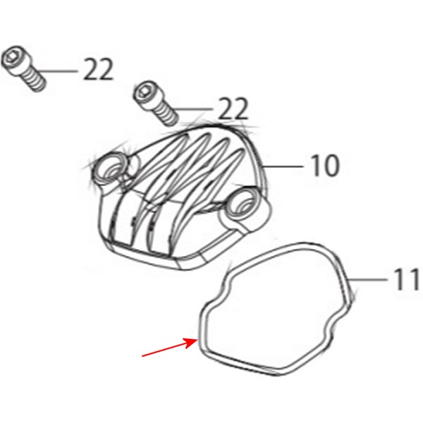 インスペクションキャップ Oリング 5個