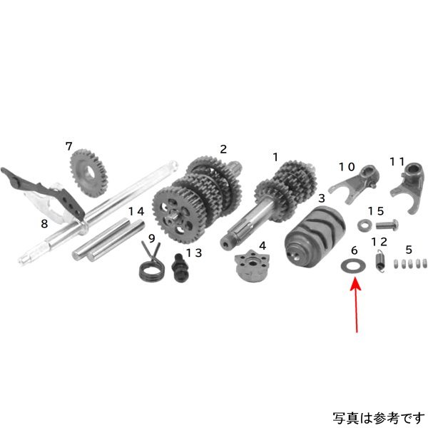 スラストワッシャ 12mm t=0.5mm (2個入り)