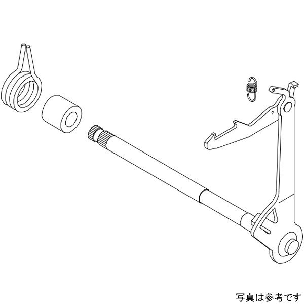 ギヤシフトシャフト Assy. 181mm