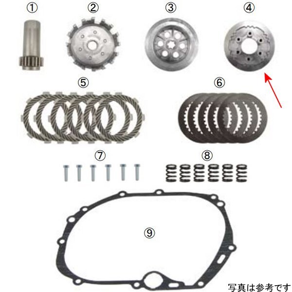 クラッチプレッシャープレート