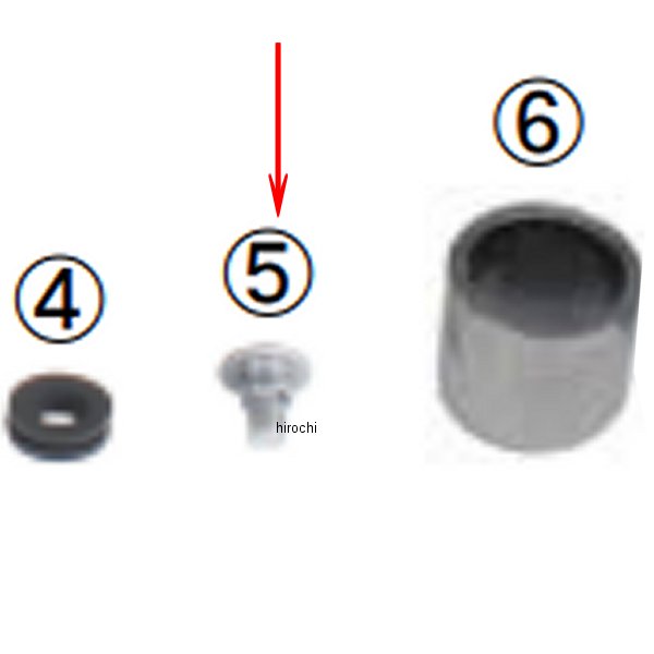 パンスクリュー 6X12 2個入り