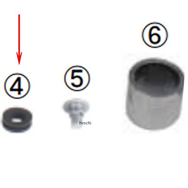 プロテクターマウントラバー 2個入り