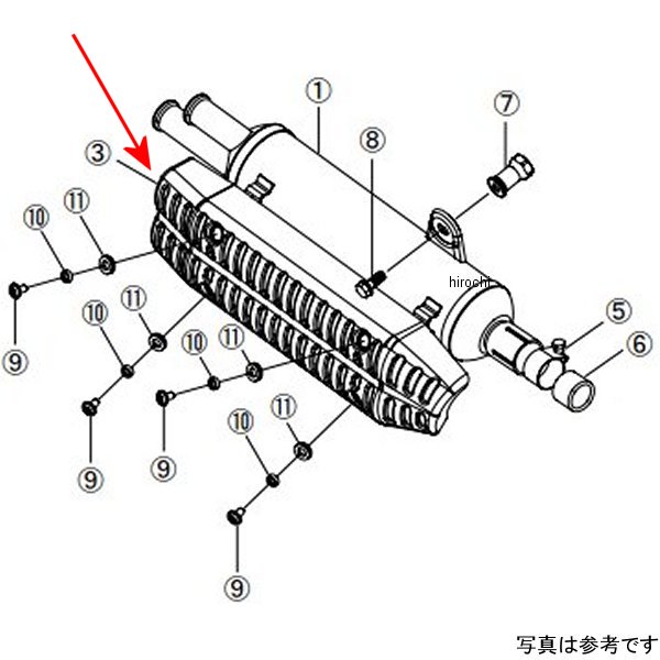 マフラー プロテクター CT125