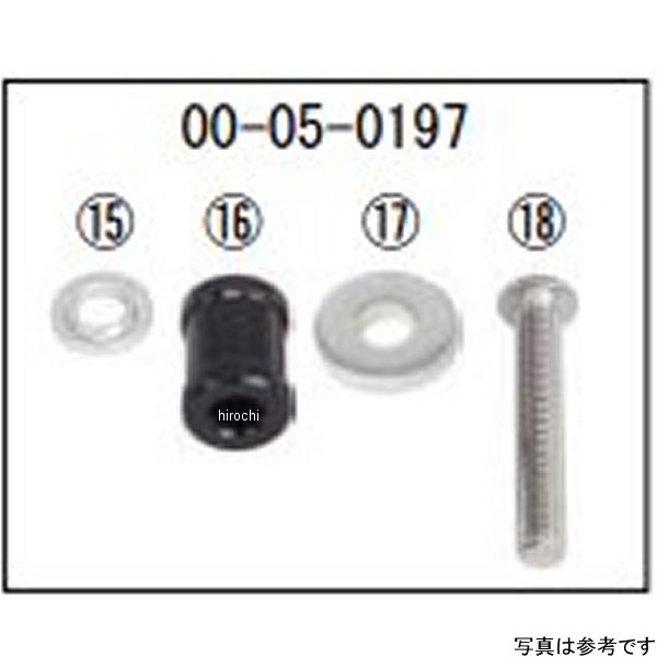 LEDフォグ取付ボルト&カラー CB125R