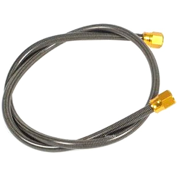 ブレーキホース 汎用 500MM スモーク/ゴールド