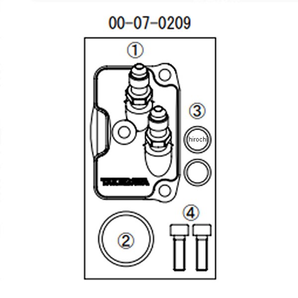 オイルクーラーユニット AN#4