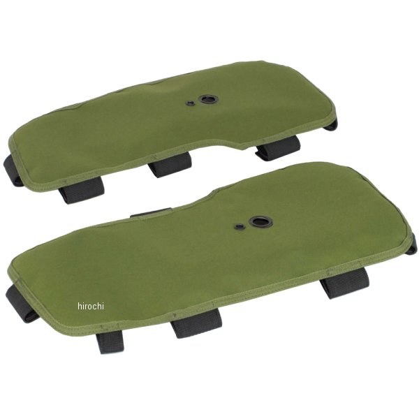 レッグシールド 左右セット グリーン