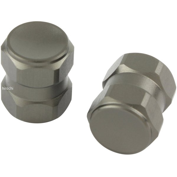 エアーバルブキャｯプ ヘックス2 2個入り チタン