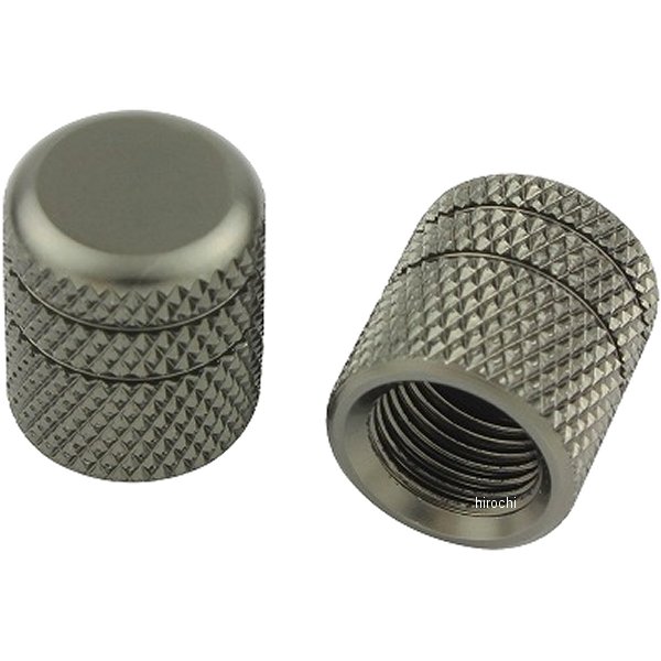 エアーバルブキャップ アルミ 2個入り チタン