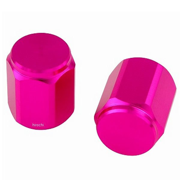 ヘックスエアーバルブキャップ ピンク
