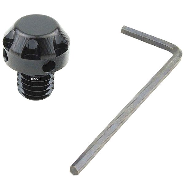 NASAタイプミラー穴埋め M8逆 黒