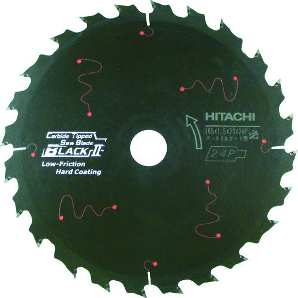ＨｉＫＯＫＩ パーチクルボード用チップソー（ブラック2） 190X20 24枚刃