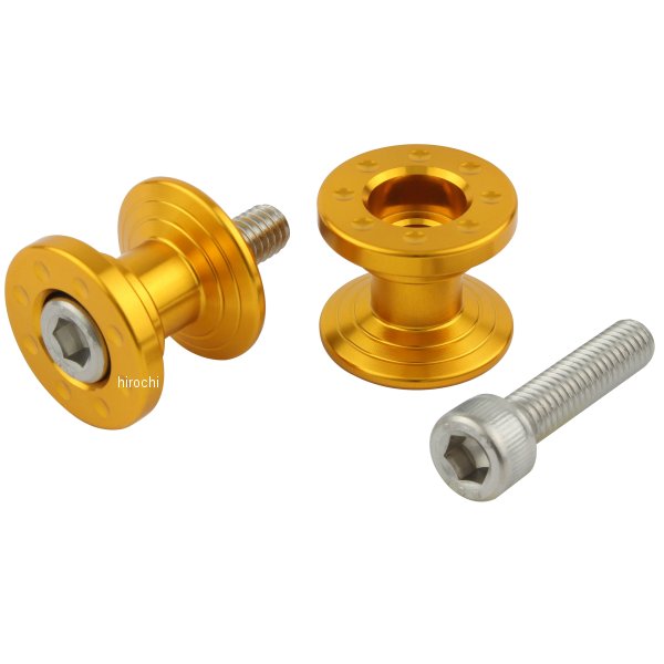 ポッシュ POSH アルミツーリング荷掛けフック M6 ショート ゴールド