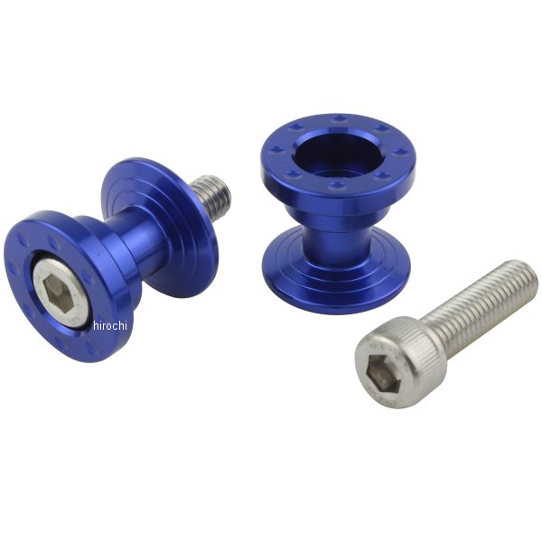 ポッシュ POSH アルミツーリング荷掛けフック M8 ショート 青