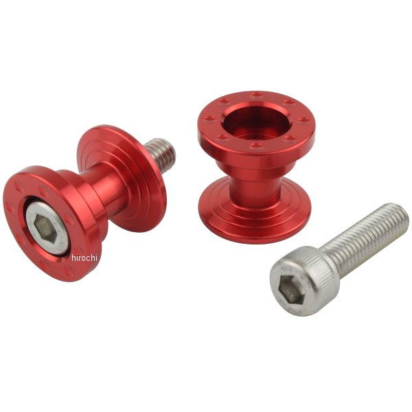 ポッシュ POSH アルミツーリング荷掛けフック M8 ショート 赤