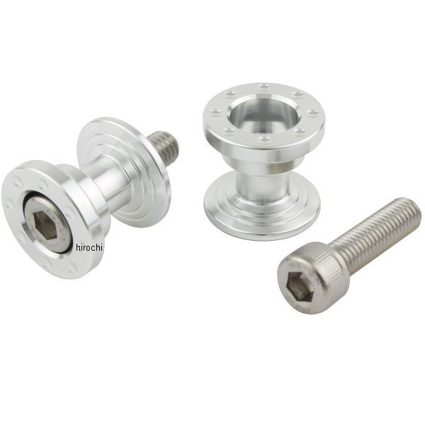 ポッシュ POSH アルミツーリング荷掛けフック M8 ショート シルバー