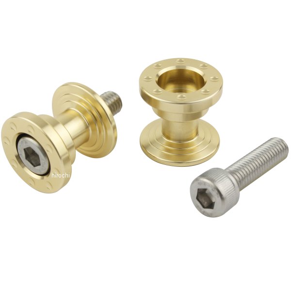 ポッシュ POSH アルミツーリング荷掛けフック M8 ショート シャンパンゴールド