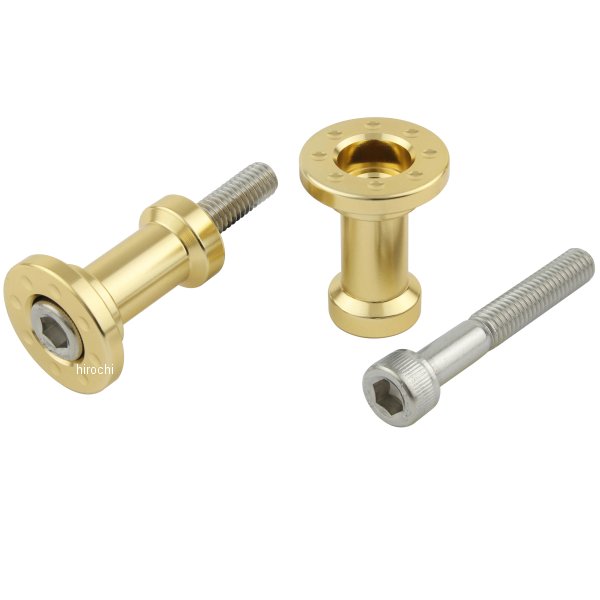 ポッシュ POSH アルミツーリング荷掛けフック M6 ロング シャンパンゴールド