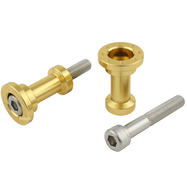 ポッシュ POSH アルミツーリング荷掛けフック M8 ロング シャンパンゴールド