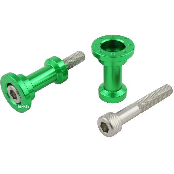 ポッシュ POSH アルミツーリング荷掛けフック M8 ロング ライムグリーン