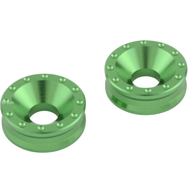 ビレットワッシャー M6 ライトグリーン