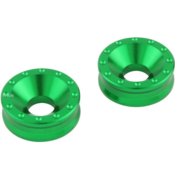 ビレットワッシャー M6 ライムグリーン