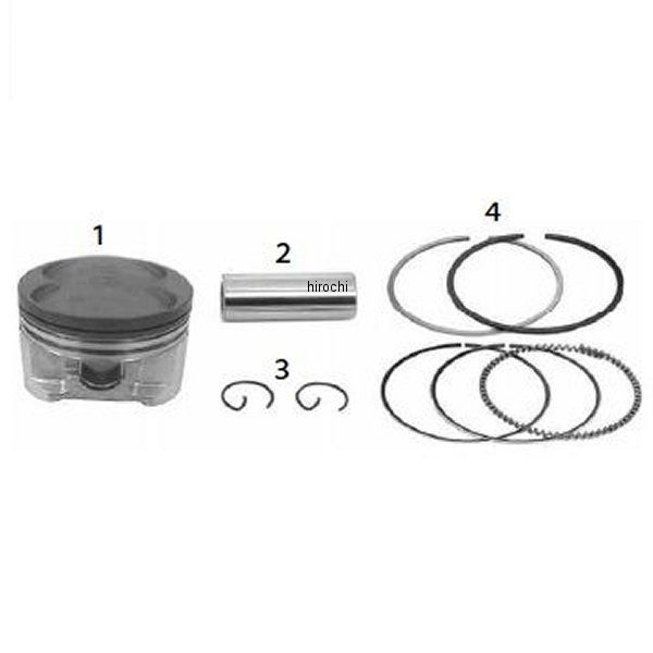 ピストン キット 58.5mm 155.6cc
