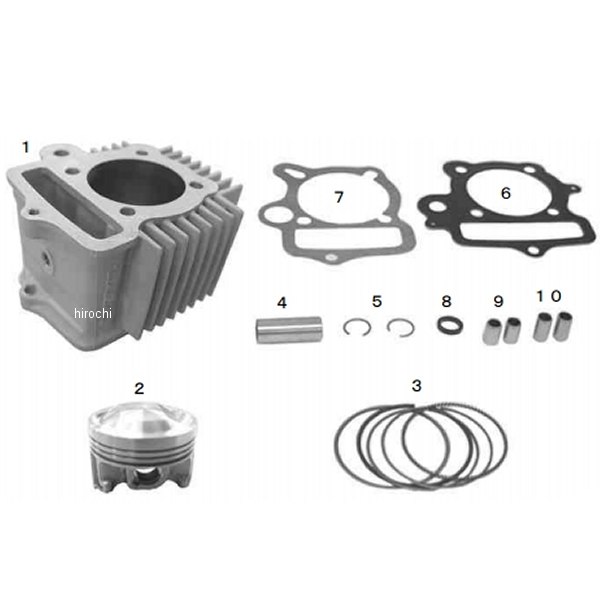 スーパーヘッド + R シリンダー キット CD90