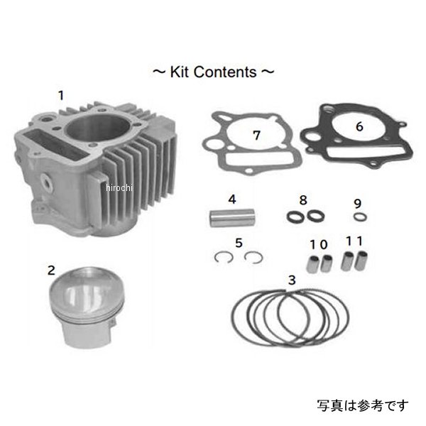 シリンダーキット 106cc ハイクオリティー モンキー