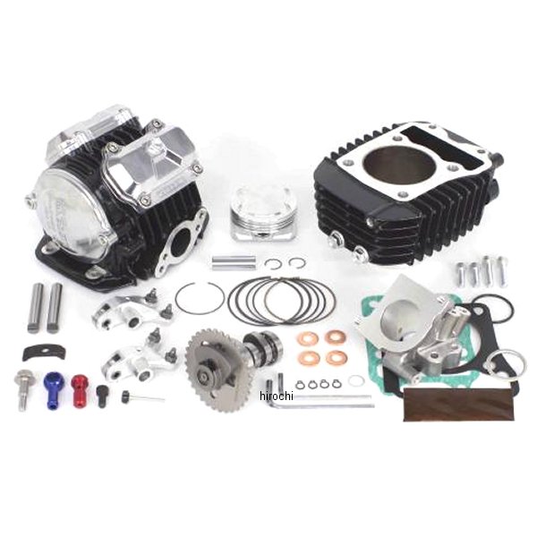 スーパーヘッド4V+R 5軸ポート加工 ボアアップキット 181cc 13年-21年 グロム、MSX125、モンキー125